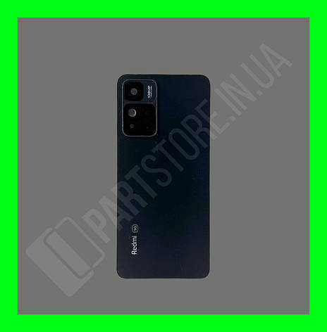 Кришка Xiaomi Redmi Note 11 Pro Plus Graphite Gray зі склом камери, фото 1