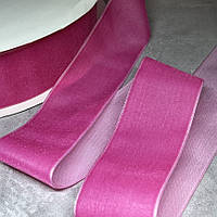 Велюр стрічка 4 см, колір рожевий, арт 017931, 1 метр, Рожевий