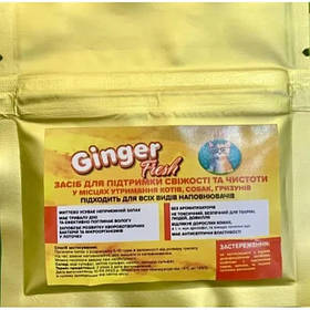 Ginger Fresh дезодорант сухий для котячих туалетів, 20 г