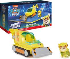 Щенячий патруль машина-трансформер Кремеза Paw Patrol Aqua Pups Rubble Hammerhead Shark 6066418