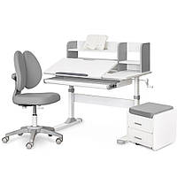 Комплект парта з надстройкою, крісло, тумбочка Evo-Kids TH-330