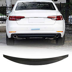Спойлер на задній багажник Натуральний карбон Ahacarbon для Audi A4 B9 2016-2022 рр.