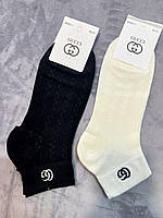 Шкарпетки жіночі, бавовняні з відомим логотипом
