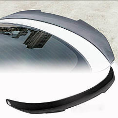 Спойлер кришки багажника Карбон V2 Ahacarbon для BMW X6 F-16 2014-2019 гг. Натуральний карбон