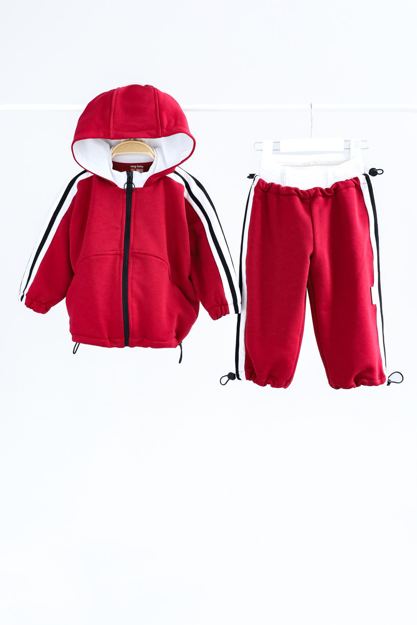 Костюм "Adam", Бордовий, фото 1