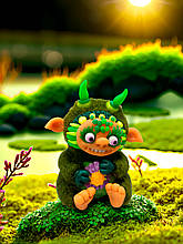 М'яка іграшка ручної роботи з вовни / Еко-іграшка подарункова, оберіг для дому