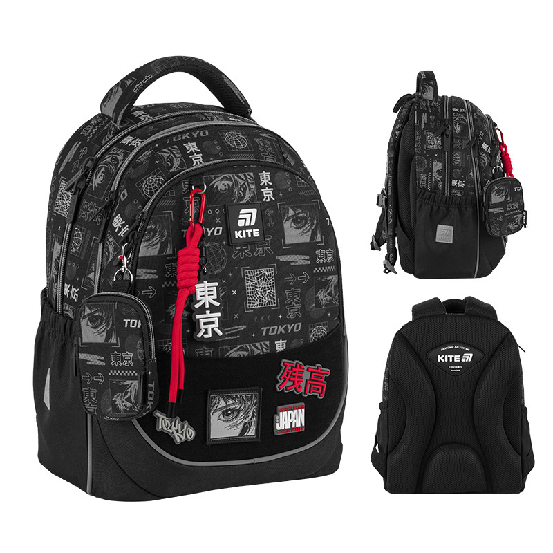 Рюкзак Kite Education 700M-3 Tokyo 38x28x16 см, 18 л, 130-145 см