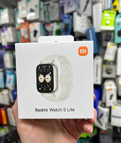 Смарт годинник Xiaomi Redmi Watch 5 Lite light gold BHR8791GL розумний годинник фітнес трекер сумісний з Android, iOS, фото 1