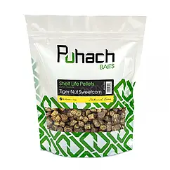 Варені гранули Puhach Baits Natural Line Shelf Life Pellets 4.5/6 mm 1 kg Tiger Nut Sweetcorn