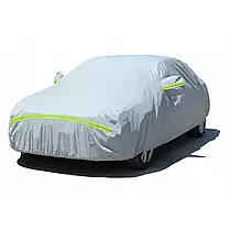 Автомобільна накидка проти дощу та пилу, XXL 580х175х120 см/Захисний чохол на седан/Захисний тент на машину, фото 3