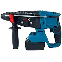 Дриль-перфоратор з 2 акумуляторами 48V у пластиковому кейсі Hammer Drill Акумуляторний друль-перфоратор, фото 4