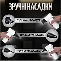 Бездротовий портативний смарт фен з акумулятором 4500 mAh 55 W із заряджанням від USB (Білий), фото 6