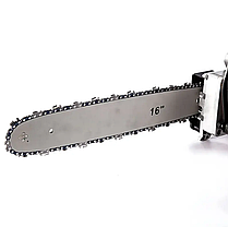 Акумуляторна ланцюгова пила Жовта 2 акумулятори 18 В, 16" Electric SAW, Електропила на акумуляторі, фото 4