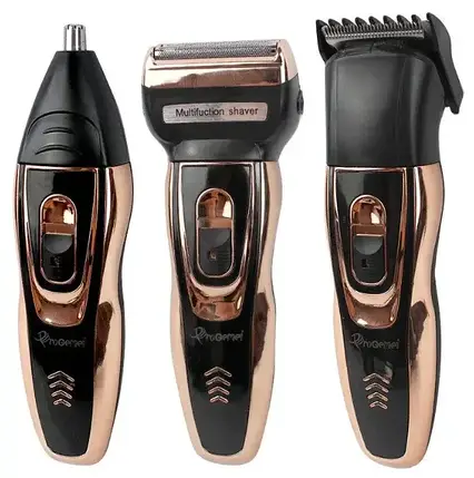 Набір для стриження Gemei GM 595 Hair Trimmer | електробритва, тример із насадками Джемей, фото 1