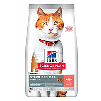 Hills SP Feline Adult Sterilised Salmon (Хіллс Стерилізед Лосось) корм для котів стерилізованих 1-6 років