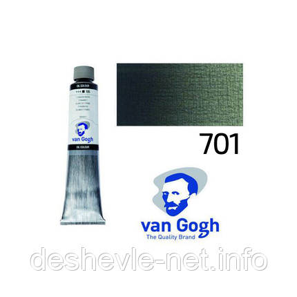 Фарба олійна VAN GOGH, (701) Чорна слонова кістка, 200 мл, Royal Talens, фото 1