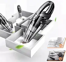 Бездротовий ручний автомобільний пилосос VACCUM CLEANER 120 Вт VAC-330, фото 3