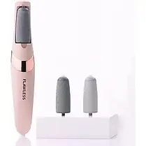 Електрична пилка для ніг Flawless Pedi пемза для педикюру з USB-зарядкою для домашнього використання, фото 4