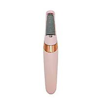 Електрична пилка для ніг Flawless Pedi пемза для педикюру з USB-зарядкою для домашнього використання, фото 5