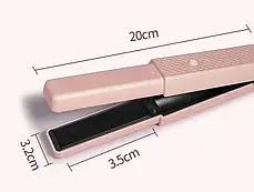 Бездротова акумуляторна плойка. Праска для випрямлення волосся Cordless hair LSM-637 портативна, фото 4