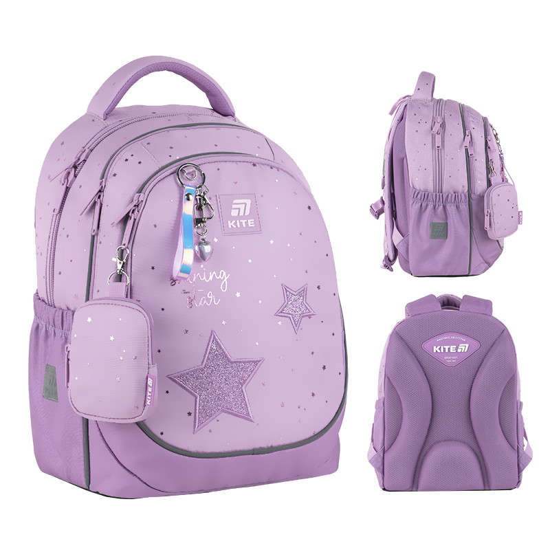 Рюкзак Kite Education 700M-2 Shining Star 38x28x16 см, 18 л, 130-145 см
