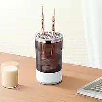 Портативний автоматичний очисник пензлів для макіяжу Makeup Brush Cleaner USB Білий RD-1805, фото 6