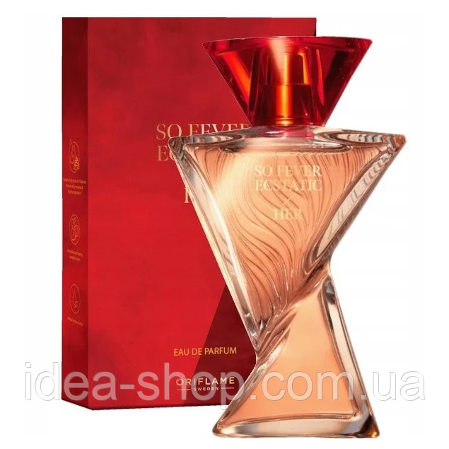 Парфумована вода Oriflame - So Fever Ecstatic Her 50мл Соу Фіве Екстатік Хе Оріфлейм амбровий, ванільний