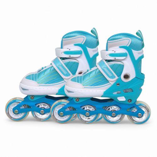 РОЛИКИ CARAMAN №1 розмір M 35-38 , БІРЮЗОВИЙ [tsi260967-TSI], фото 1