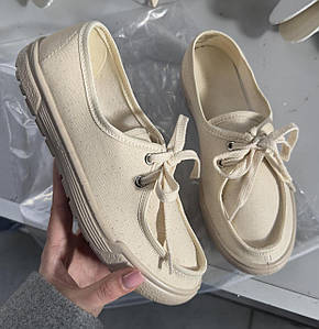 Мокасини жіночі на шнурівці Litma