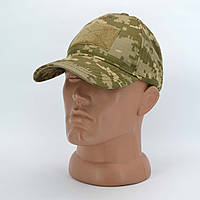 Кепка бейсболка тактична ріп-стоп в камуфляжі піксель ММ-14 з регулятором розміру