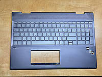 Верхняя часть корпуса, топкейс HP Envy X360 15-DS1083CL, 15-DS0013NR, 15-DS, 15-DR, L53987-001