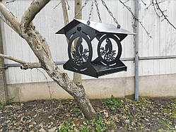 Годівничка для птахів з металу №1