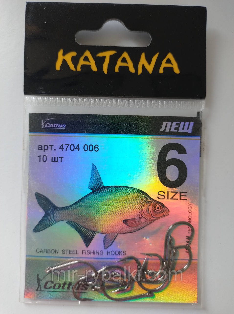Гачки Katana лящ 6, фото 1