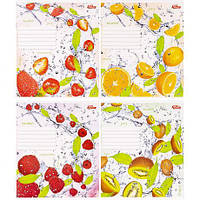 Від 20 шт. Зошит кольоровий 12 аркушів, лінія 2863N  купити дешево оптом в інтернет-магазині