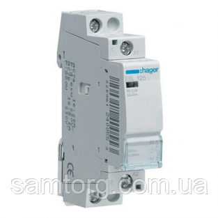 Контактор безшумний Hager ESD125S 25A 1НВ 24W