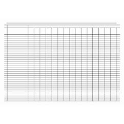 Пустографки A3 двост офс (100)