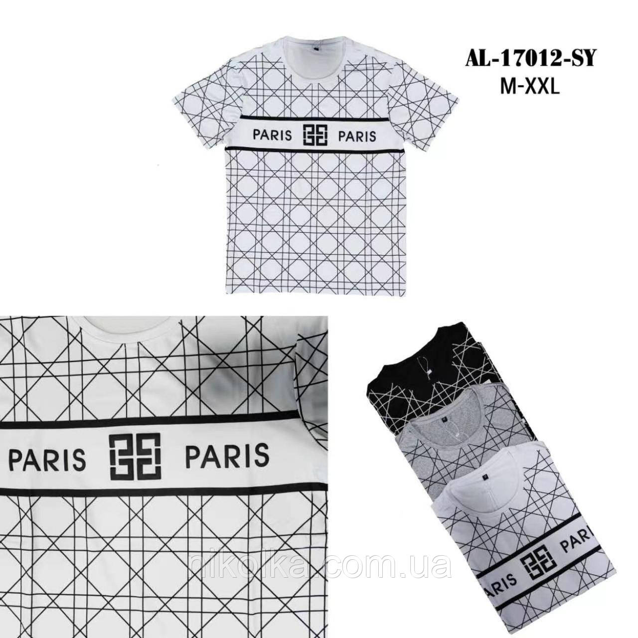 Футболки чоловічі оптом, М-2XL рр., арт. Bin-AL-17012, фото 1