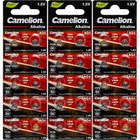 Від 10 шт. Батарейка "Camelion" таблетка" AG 4  купити дешево оптом в інтернет-магазині