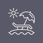 Літо Море трафарети