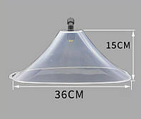 Гербіцидна форсунка з вітрозахисним кожухом (36смх15см) для акумуляторного обприскувача