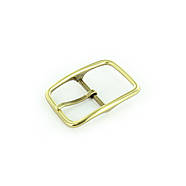 Пряжка накладна IDAM 30 мм Латунь, Бронзовий, фото 2