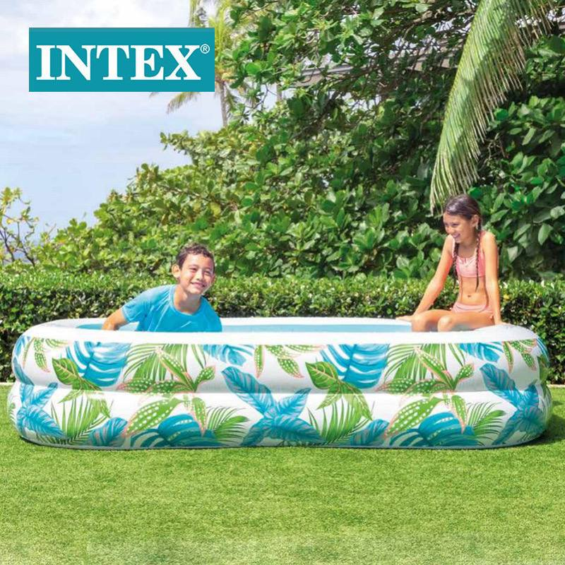 Басейн сімейний наливний Intex "Тропіки" 57177 на 600 л