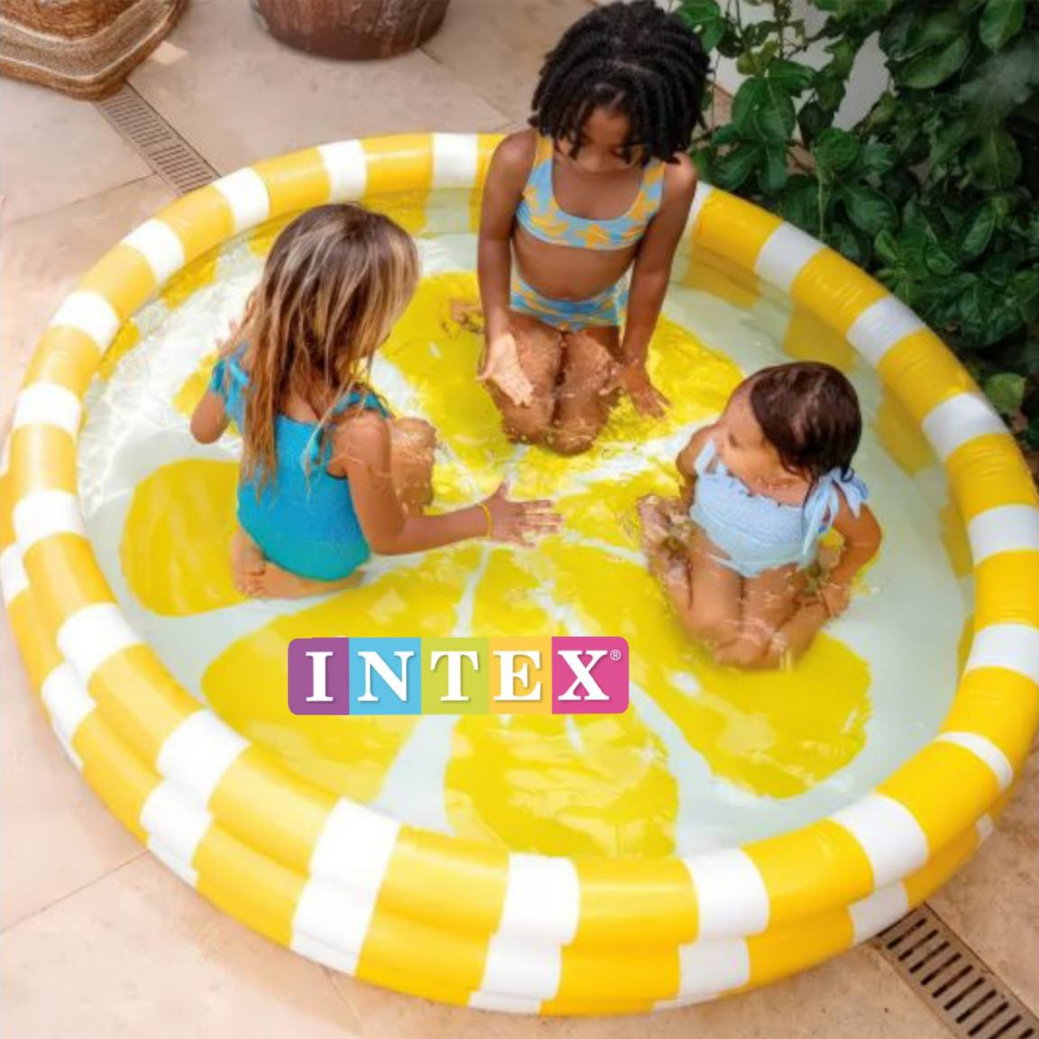 Дитячий надувний басейн Intex 58432 "Лимончик" на 330 л, фото 1