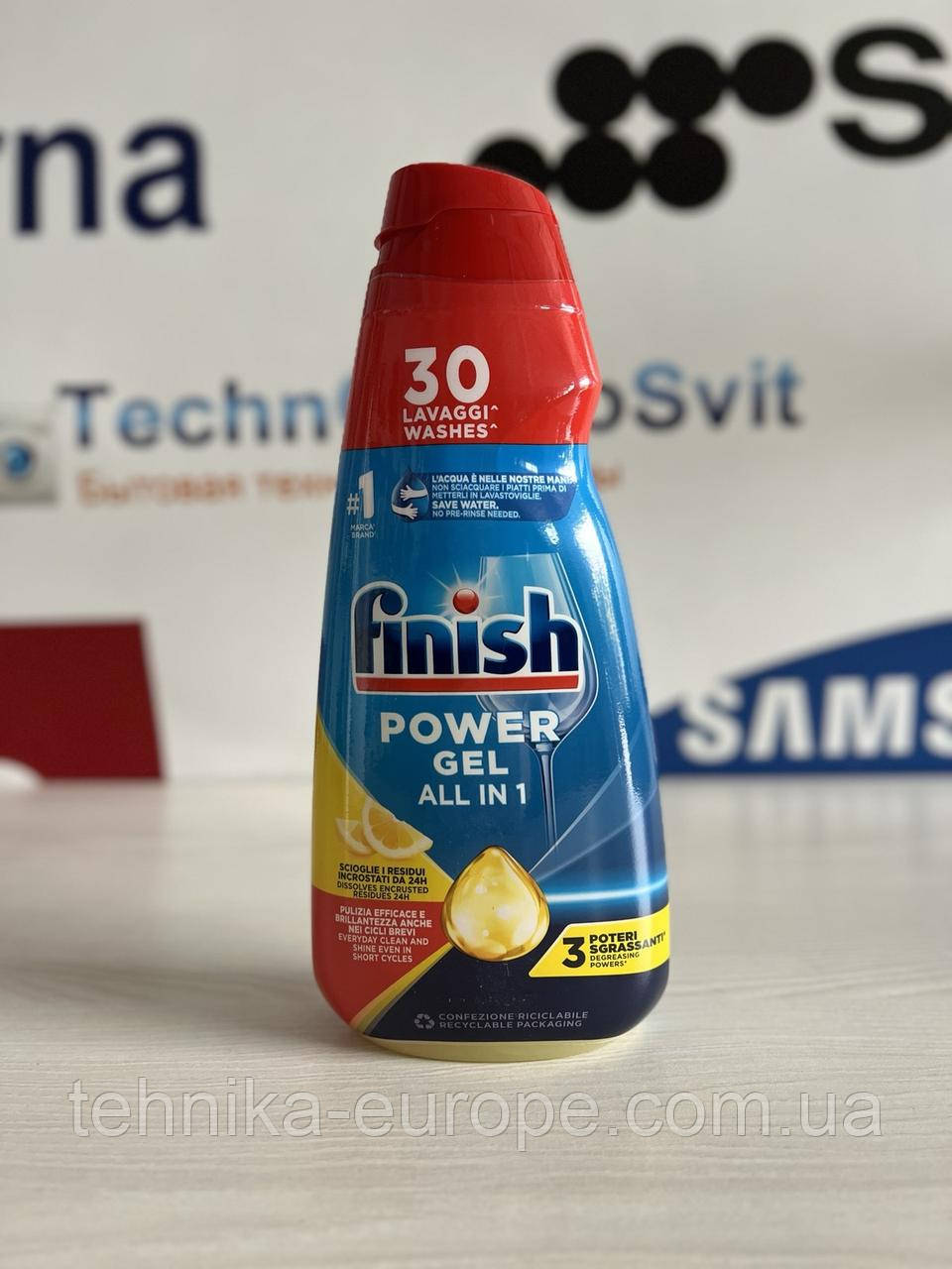 Гель для посудомийних машин 600мл Finish V9