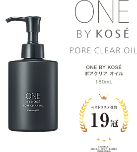 ONE BY KOSE Pore Clear Oil Гідрофільна олія для демакіяжу та глибокого очищення пор, 180 мл