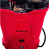 Зручний ранцевий обприскувач Forte CL-12A Акумуляторний обприскувач ємністю 12 л Потужний обприскувач, фото 4