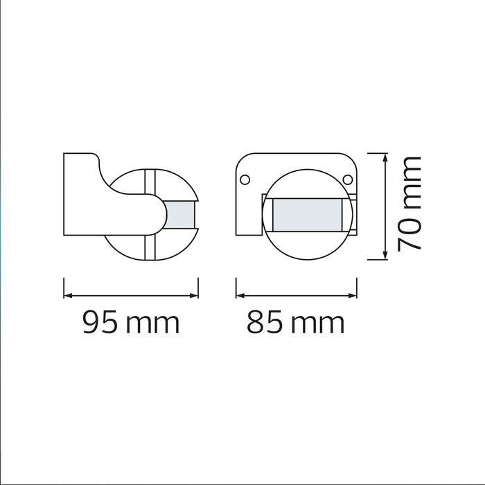 Датчик LINEA чорний HOROZ ELECTRIC 088-001-0003-020
