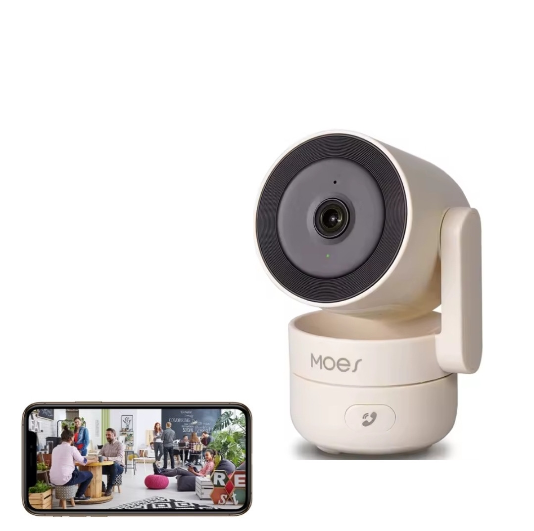 Охоронна IP Wi-Fi камера MOES WCM-P52-MS 4MP з автоматичним відстеженням Tuya