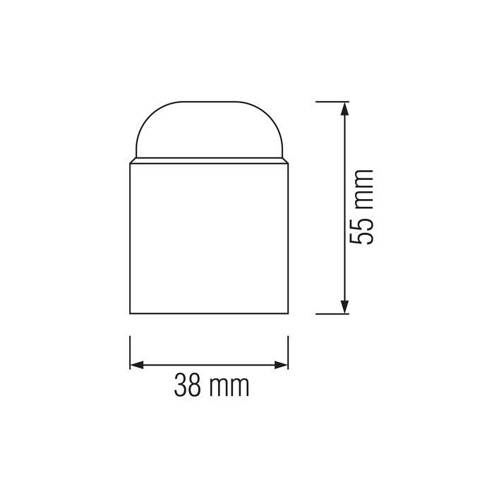 Патрон бакелітовий Е27 чорний HOROZ ELECTRIC 094-001-0003-010, фото 1