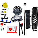 Вмісткий потужний обприскувач FORTE KF-16 Обприскувач-ранець на 16л Акумуляторний садовий обприскувач, фото 6